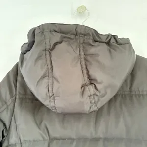 J.Crew Womens Long Puffer Coat Black Removable Hood‎ Quilted Parka Jacket thumbnail 5