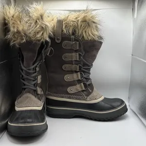 Sorel Joan of Arctic Winter Snow Boots Womens Size 6 Tall Waterproof Faux Fur thumbnail 6