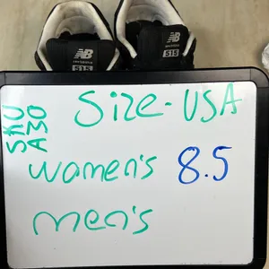 New Balance 515 Womens Sneakers Black White Suede Mesh Low Top WL515BLK 8.5 thumbnail 6