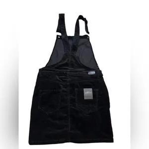 🖤✨ C’EST TOI‎ Black Denim Overall Dress Size M NWT ✨🖤 thumbnail 3