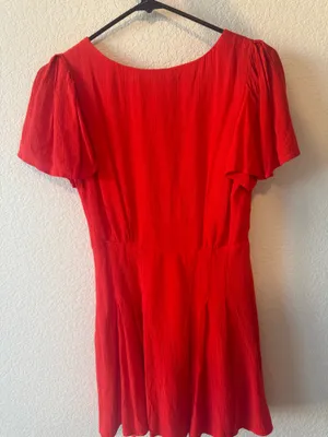 Red Mini Dress Forever 21 thumbnail 4