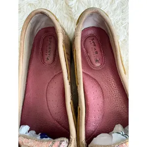Sperry Top-Sider Boat Shoes Leather Pink Sequins‎ Women's Size 8M thumbnail 7