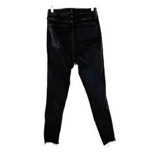 Abercrombie & Fitch High Rise Super Skinny Ankle Jeans Button Fly Black Size 28 thumbnail 6
