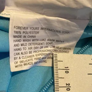 Forever Yours Woodland Fairy Tulle Babydoll Dress Pale Blue & Kiwi Ruched Sash 8 thumbnail 12