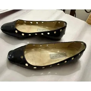 Jimmy Choo Patent Leather Flats with Cutout Details sz. 6.5 thumbnail 6