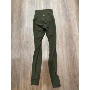 Lululemon Women's Align high rise Leggings Size 0 green‎ thumbnail 2