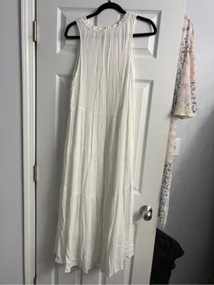 Roan + Ryan White Evereve Bella Sleeveless Flowy Midi Dress Size XS thumbnail 5