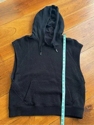 Lululemon Easy Going Hoodie in Black Size 8 thumbnail 11