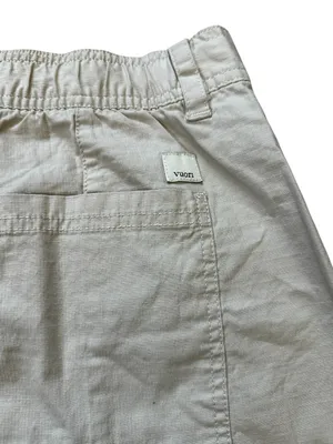 Vuori Womens Vintage Ripstop Utility Short in Milkweed Summer Granola Girl thumbnail 5