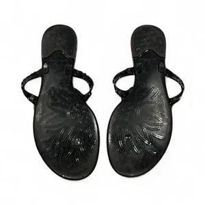 JACK ROGERS Black JELLY Minimalist Sandals Shoes 10 thumbnail 4