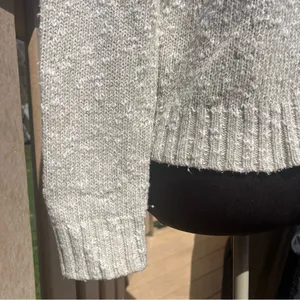 Vtg Ralph Lauren Women’s Chunky Beige & White Marled Turtleneck Sweater Size M thumbnail 4