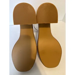 IDIFU Nude Platform Block‎ Heel Sandals Ankle Strap Open Toe Chunky Heels thumbnail 7