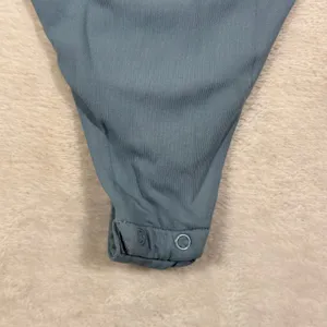 Babaton Contour Squareneck Bodysuit Slate Blue Thong 107351 Size L thumbnail 3