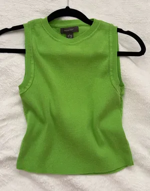 Primark green tank thumbnail 1