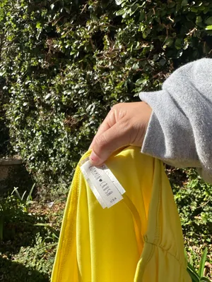 ✨Y2k yellow ruffle skirt thumbnail 3