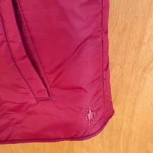Smartwool Hudson Trail Reversible Vest Women Size‎ S Red SW019268 Fleece Quilted thumbnail 10