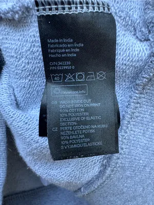H&M LA NYC Graphic Sweatshirt Gray Crewneck Pullover Medium thumbnail 4