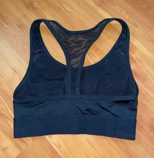 PINK Black Sports Bra thumbnail 2