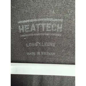 Uniqlo Womens Heattech Thermal Base Layer Long Sleeve Scoop Neck Black Large thumbnail 4