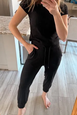 Lululemon Women's Black Joggers-tracksuits thumbnail 1