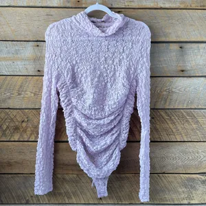 Intimately Free People Lace Lavender Day & Night Bodysuit Shear Stretch Medium thumbnail 12