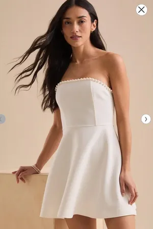 Legacy Lane White Pearl dress thumbnail 1