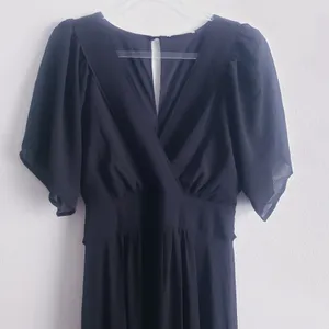 Baltic Born Katherine Maxi Dress Ruffle V-Neckline Ruffle New Without Tags thumbnail 3