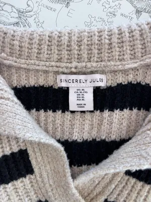Sincerely Jules striped sweater thumbnail 5
