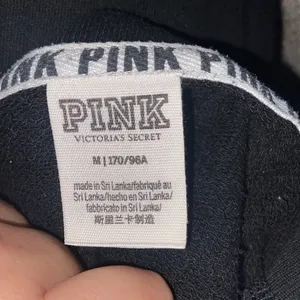 Pink Victoria’s Secret black sweatshirt thumbnail 10