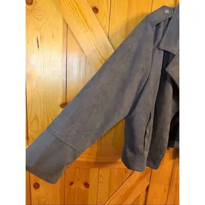 Philosophy Size 2X Faux Suede Open Front Jacket Ash Smoke nwt Read (6458) thumbnail 4