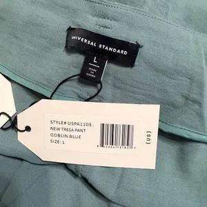 Universal Standard New Tresa Pant Goblin Blue Wide Leg High Rise Size L USPA1105 thumbnail 6