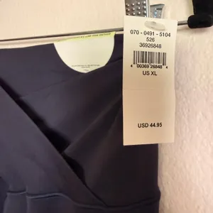 OFFLINE by Aerie Real Me 7/8 Leggings High Rise Crossover Waist Navy Blue XL thumbnail 4