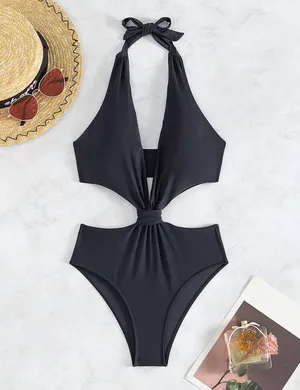 Cut out one piece bikini- shein thumbnail 5