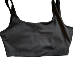 MADEWELL Black Stretch Knit Elastic Band Sports Bra - Size Small thumbnail 4