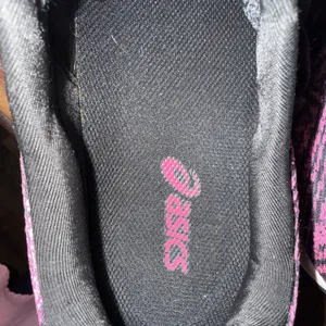 Oasics Sneakers Women's Size 9 1/2 Pink Black Lace Up Lightweight Preowned thumbnail 10