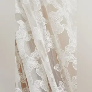 Bronx and Banco Lily Blanc Embroidered Gown US2/XS thumbnail 3