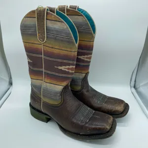 Ariat Circuit Savanna Western Mid-Calf Cowboy Boots Rodeo Women's size 8.5 thumbnail 2