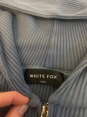 White Fox Blue Zip Up thumbnail 2