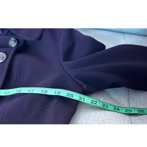 APT 9 Double Breasted Pea Coat Sz‎ Lg Winter Classic Wool Blend Outerwear Jacket thumbnail 9