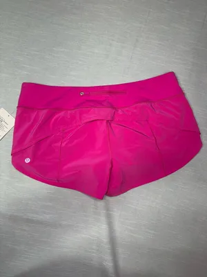 Lululemon Speed Up Shorts Sonic Pink Low Rise Size 12 NWT thumbnail 7