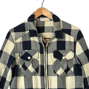 Arizona Jean Co Women‎ Jacket Sz S Buffalo Plaid Flannel Shacket Gorp Outdoors thumbnail 3