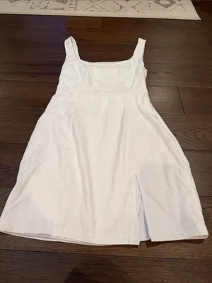 Showpo. White Hughes Mini Dress Size 4 NWT - C27-150 thumbnail 5