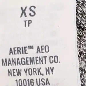 Aerie‎ Gray Heathered Jogger Pants XS High Rise Soft Lounge Sweatpants Women thumbnail 4