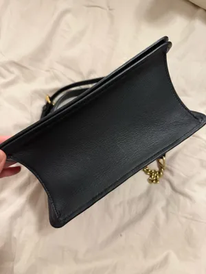 Coach Vintage Black Leather Bag thumbnail 6