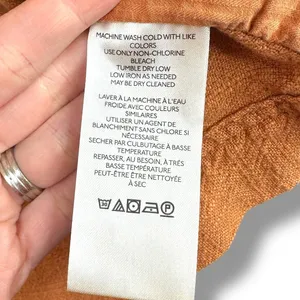 Free People NWOT We The Free Brown Button Linen Cotton Blend Heavy Blazer Jacket thumbnail 10