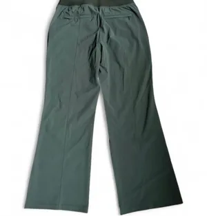 Athleta Women's Green Flared Pants Pull On Stretch Size 2P Petites thumbnail 3