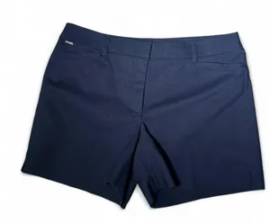 White House Black Market The 5" Shorts Size 8 Black Embroidered thumbnail 1