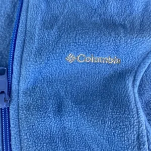 Columbia Vest Womens‎ Medium Blue Full Zip Fleece Outdoor Sweater Ladies READ thumbnail 3