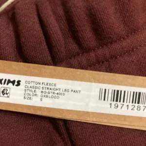 SKIMS Cotton Fleece Straight Leg Pants S thumbnail 4