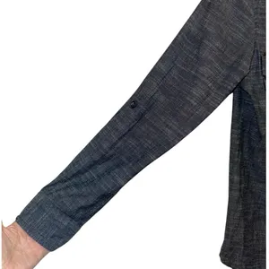 O'Neill Button Down Shirt Small Blue Tab Sleeve‎ Utility Casual Lightweight thumbnail 4